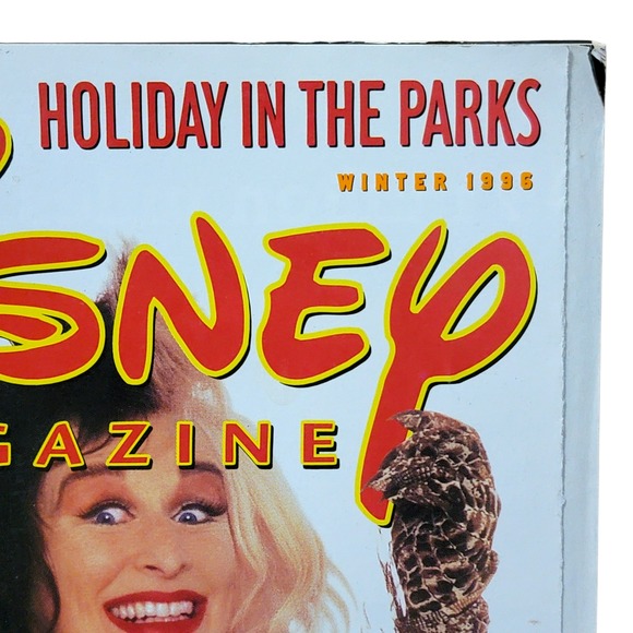 VTG Disney Magazine Winter 1996 101‎ Dalmatians Glenn Close Cruella De Vil - Picture 2 of 6